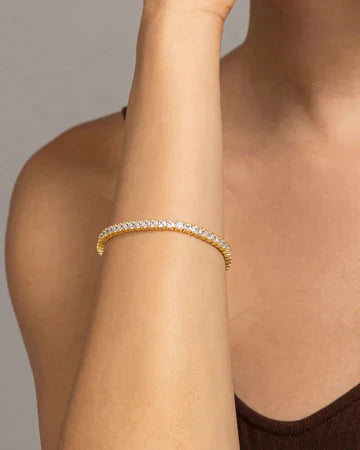 Princess Cut Tennis Bracelet