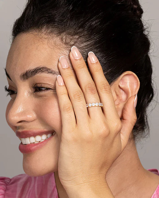 4mm Round Eternity Band