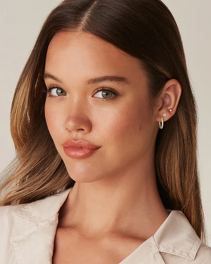 Crystal Inside-Out Hoops