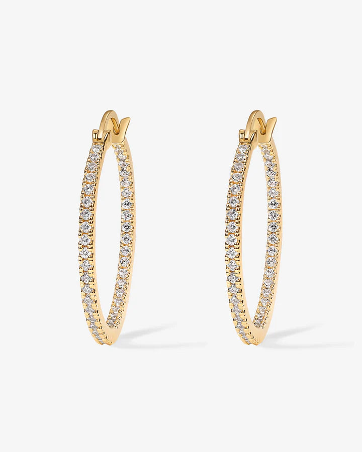 Slim Inside-Out Hoops