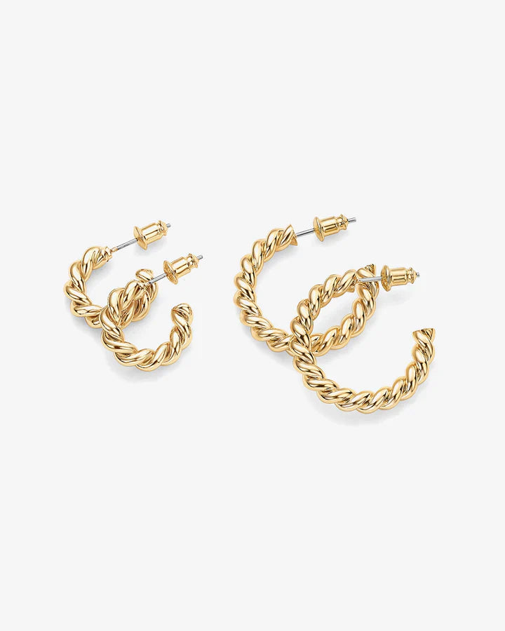 Rope Hoops Earrings