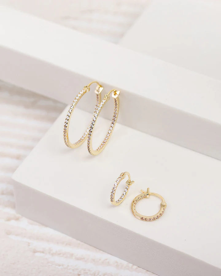 Slim Inside-Out Hoops